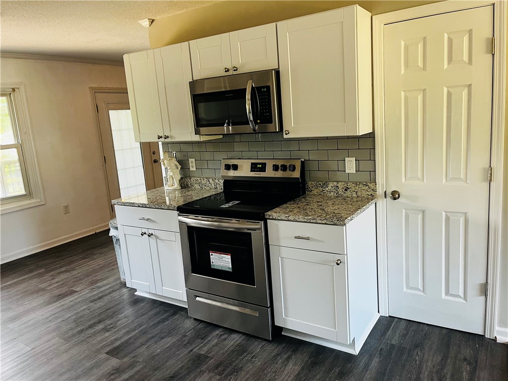 123 Terrace Lane Anderson, SC 29621 - Photo 5 of 19 Renovated Kitchen w/ new Cooktop & Microwave