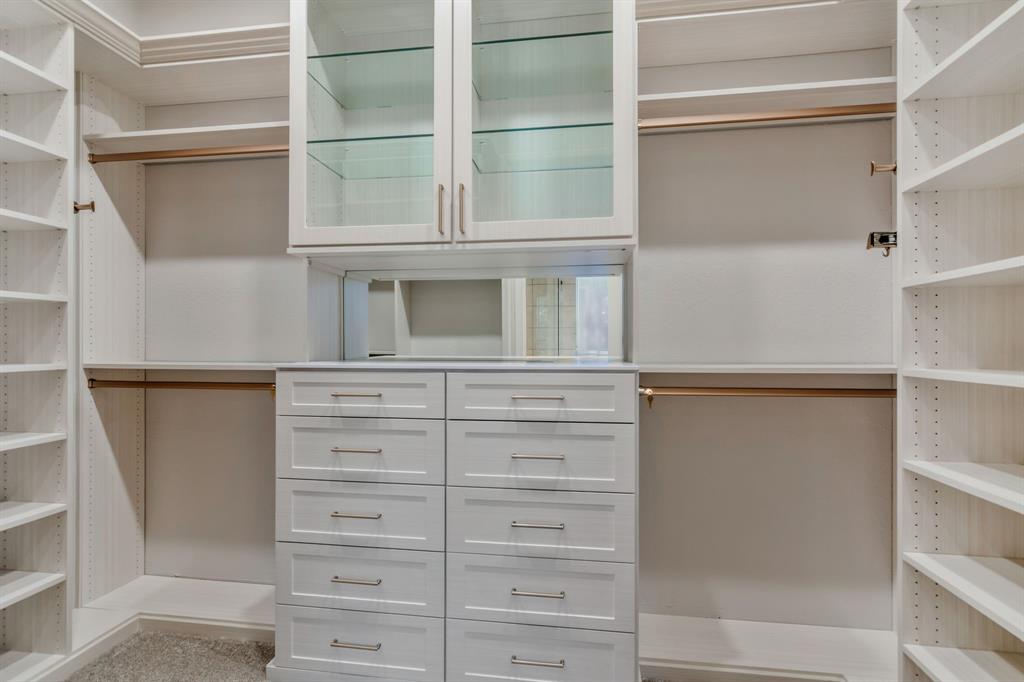 508 Cypress Court Keller, TX 76248 - Photo 23 of 40 a view of an empty walk in closet
