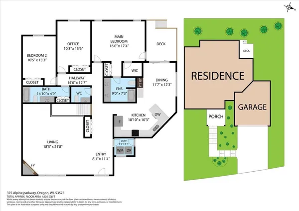 $395,000 | 375 Alpine Parkway, Oregon, WI 53575