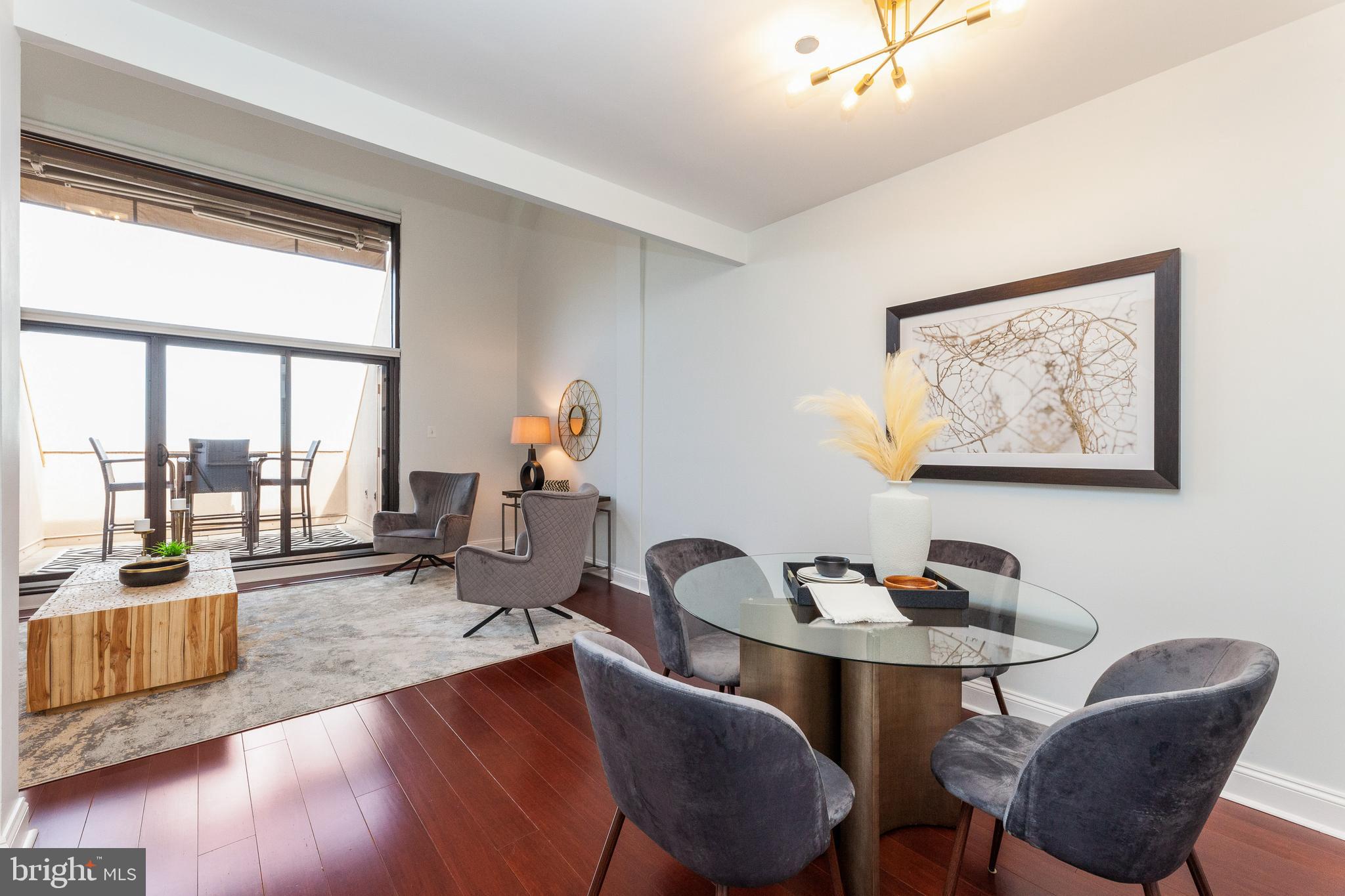 1301 North Courthouse Road, Unit 1802 Arlington, VA 22201 - Photo 15 of 42 Large Living and Dining