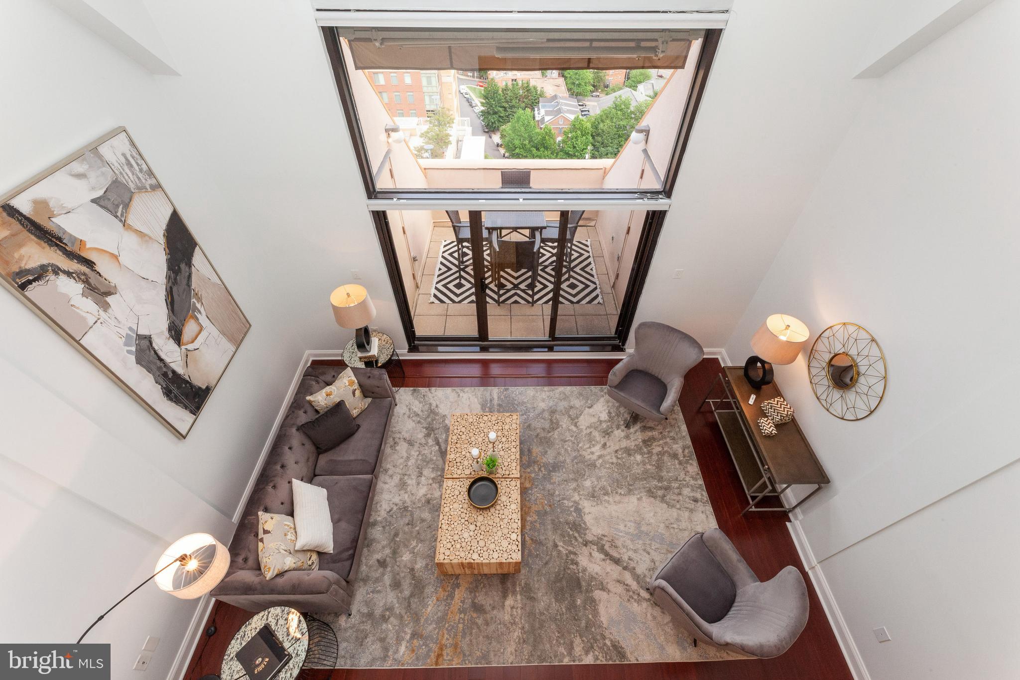 1301 North Courthouse Road, Unit 1802 Arlington, VA 22201 - Photo 20 of 42 View from the loft