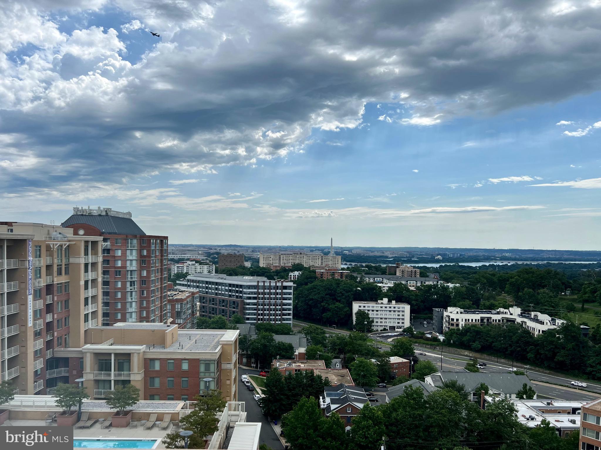 1301 North Courthouse Road, Unit 1802 Arlington, VA 22201 - Photo 32 of 42 Any weather, the view is breathtaking