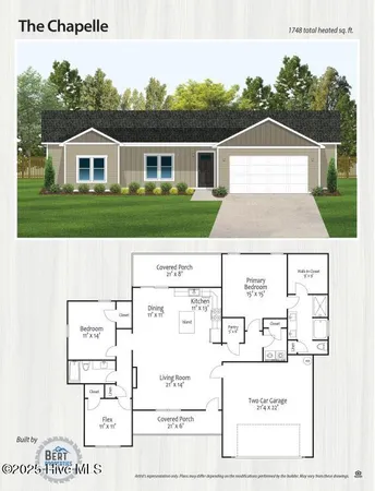 $319,900 | 2612 Fountaintown Road, Chinquapin, NC 28521