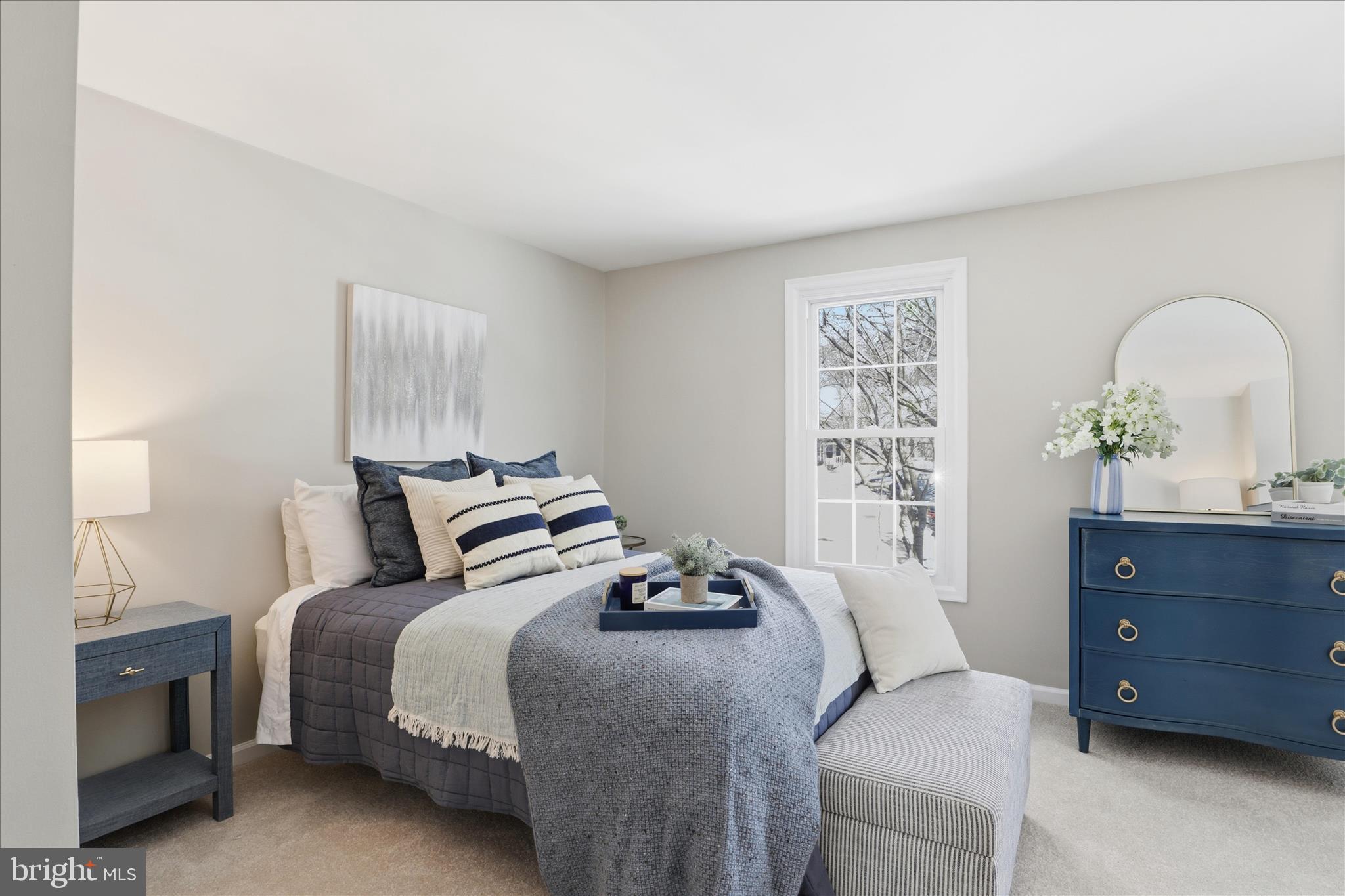 1563 Twisted Oak Drive Reston, VA 20194 - Photo 26 of 47 a bedroom with a bed and a dresser
