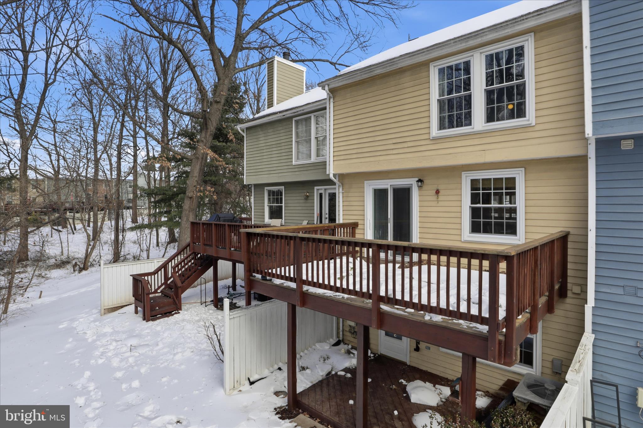 1563 Twisted Oak Drive Reston, VA 20194 - Photo 39 of 47 a view of a patio with a bench