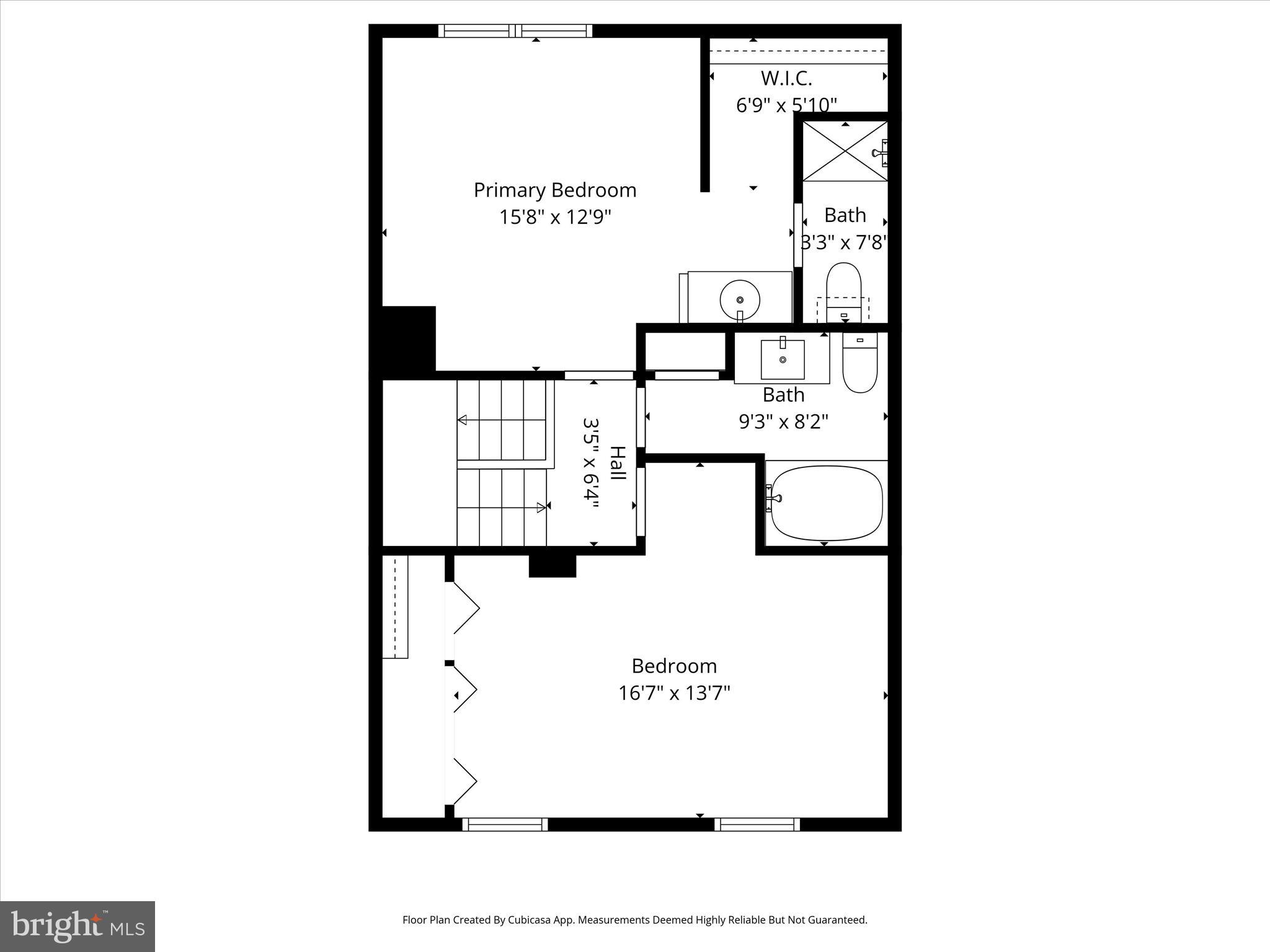 1563 Twisted Oak Drive Reston, VA 20194 - Photo 46 of 47 a picture of a floor plan