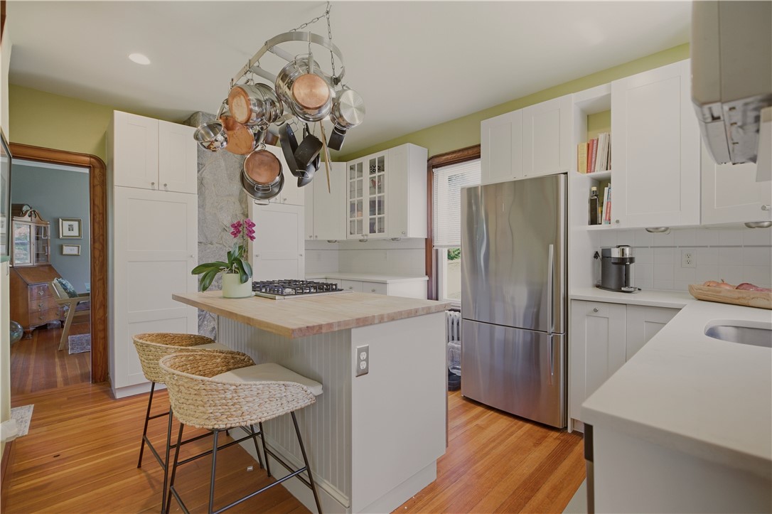 1536 Main Road Tiverton, RI 02878 - Photo 5 of 34 Cooks kitchen with eat-in island and room for handicapped access