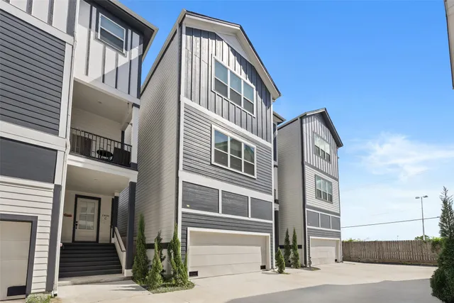 a front view of a building