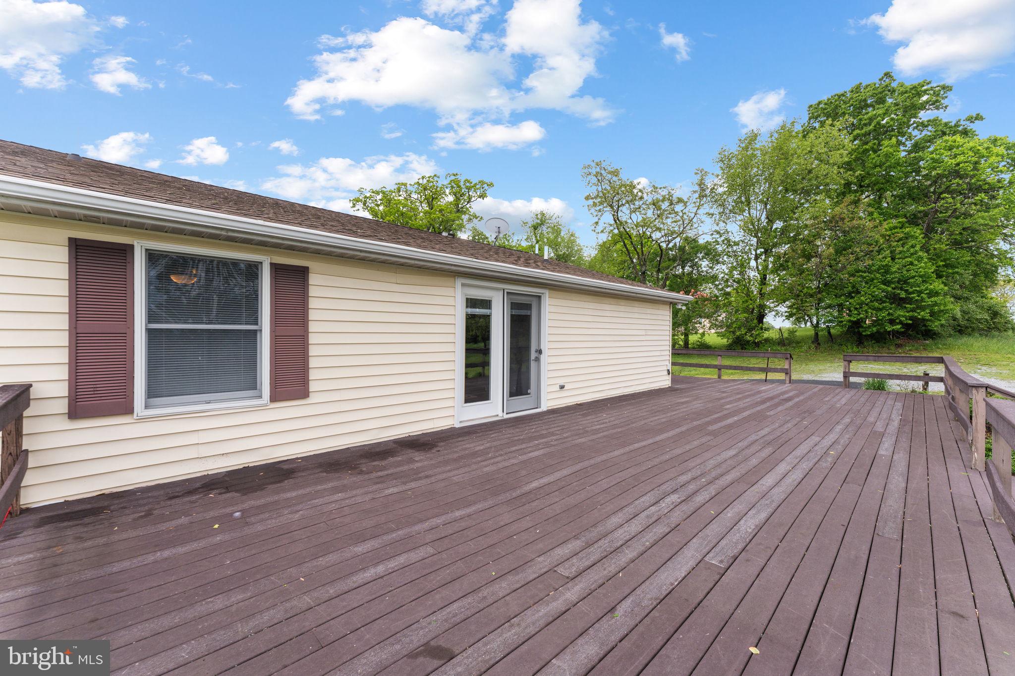 3296 Apple Pie Ridge Road Winchester, VA 22603 - Photo 56 of 61 a view of backyard with a deck