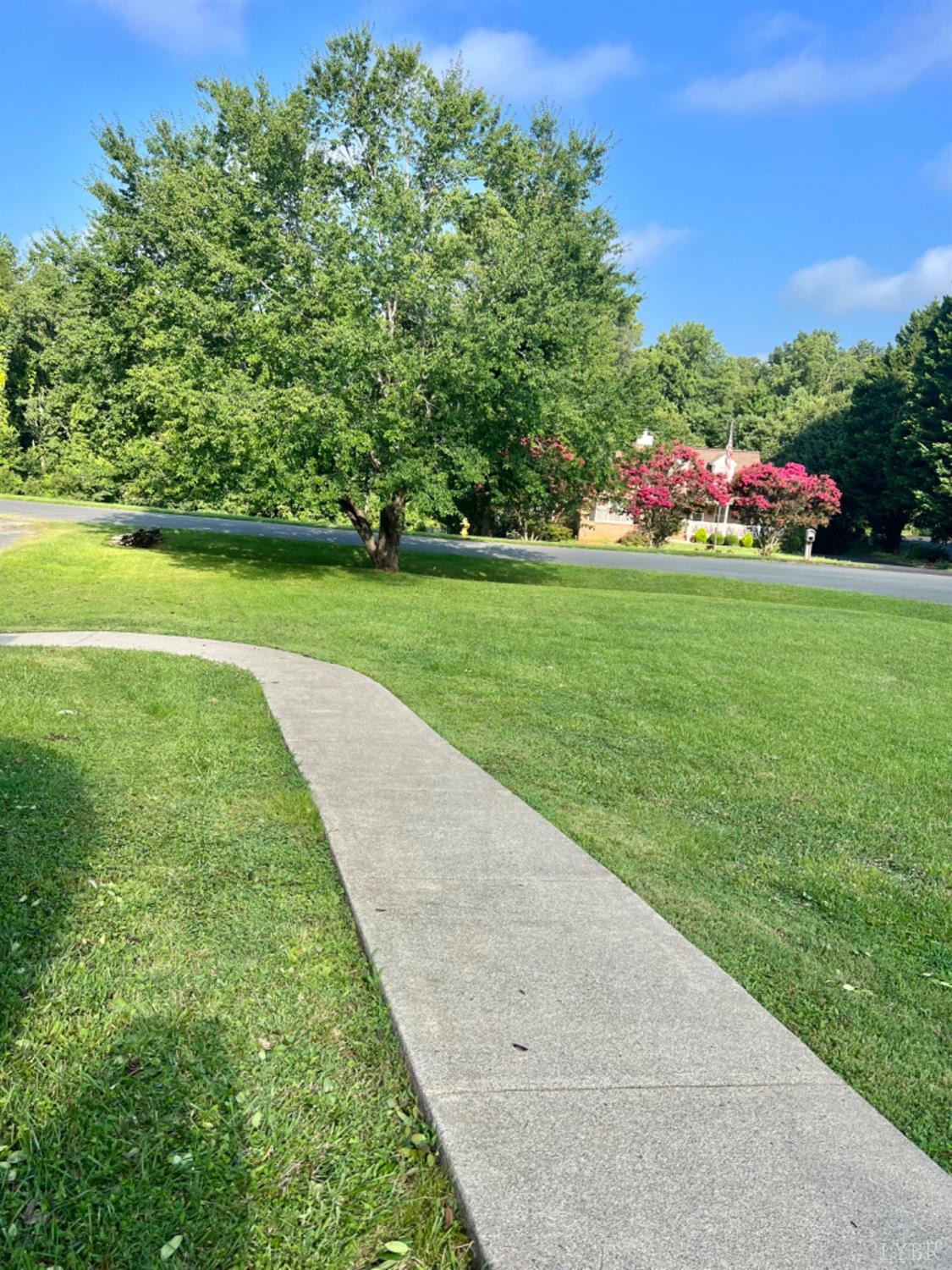 202 Sugar Mill Drive Amherst, VA 24521 - Photo 20 of 41 a view of a garden with flowers and trees