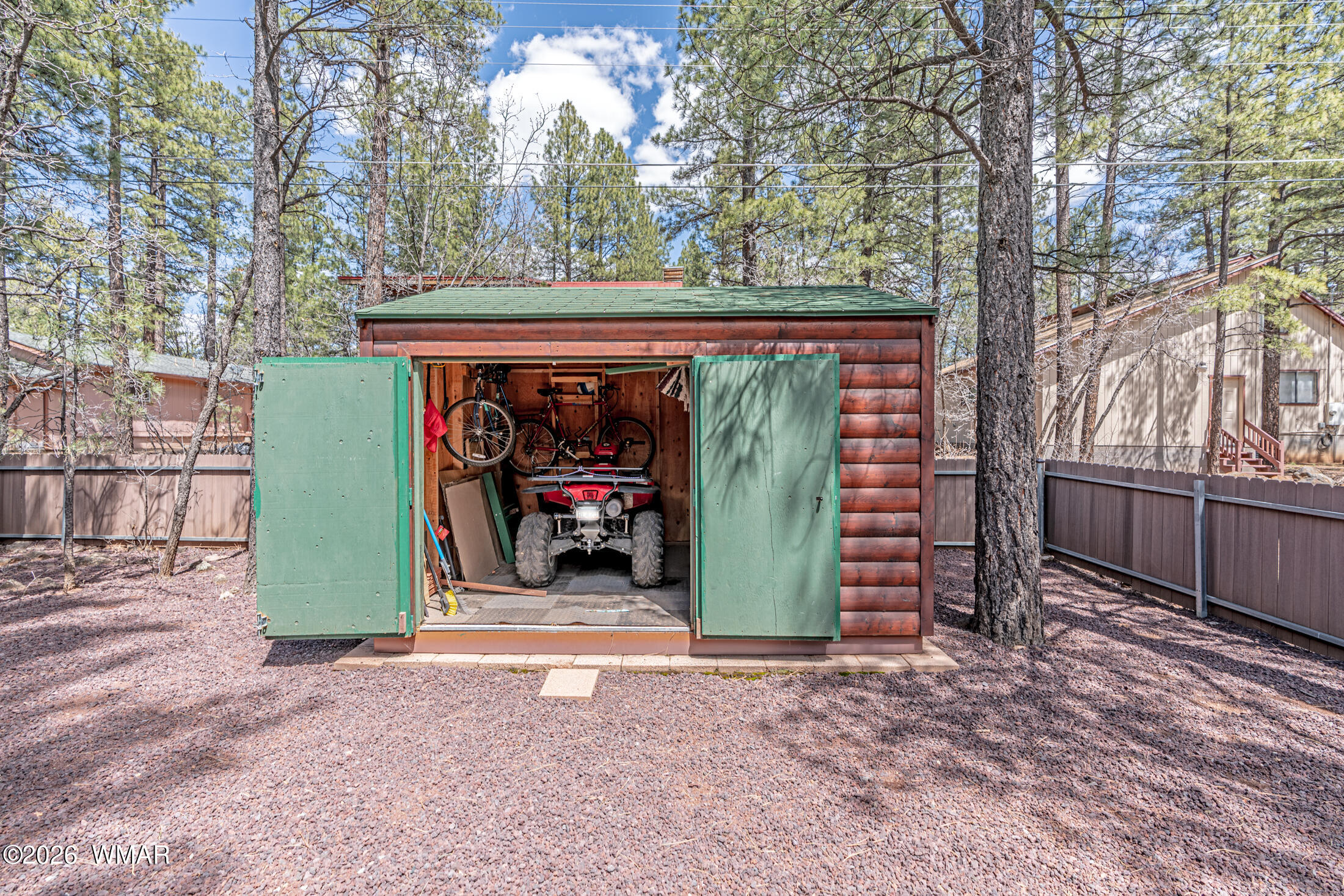3225 Turkey Track Road Pinetop, AZ 85935 - Photo 22 of 25 big enough for a 4x4 atv