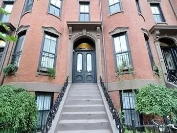 a view of front door of house
