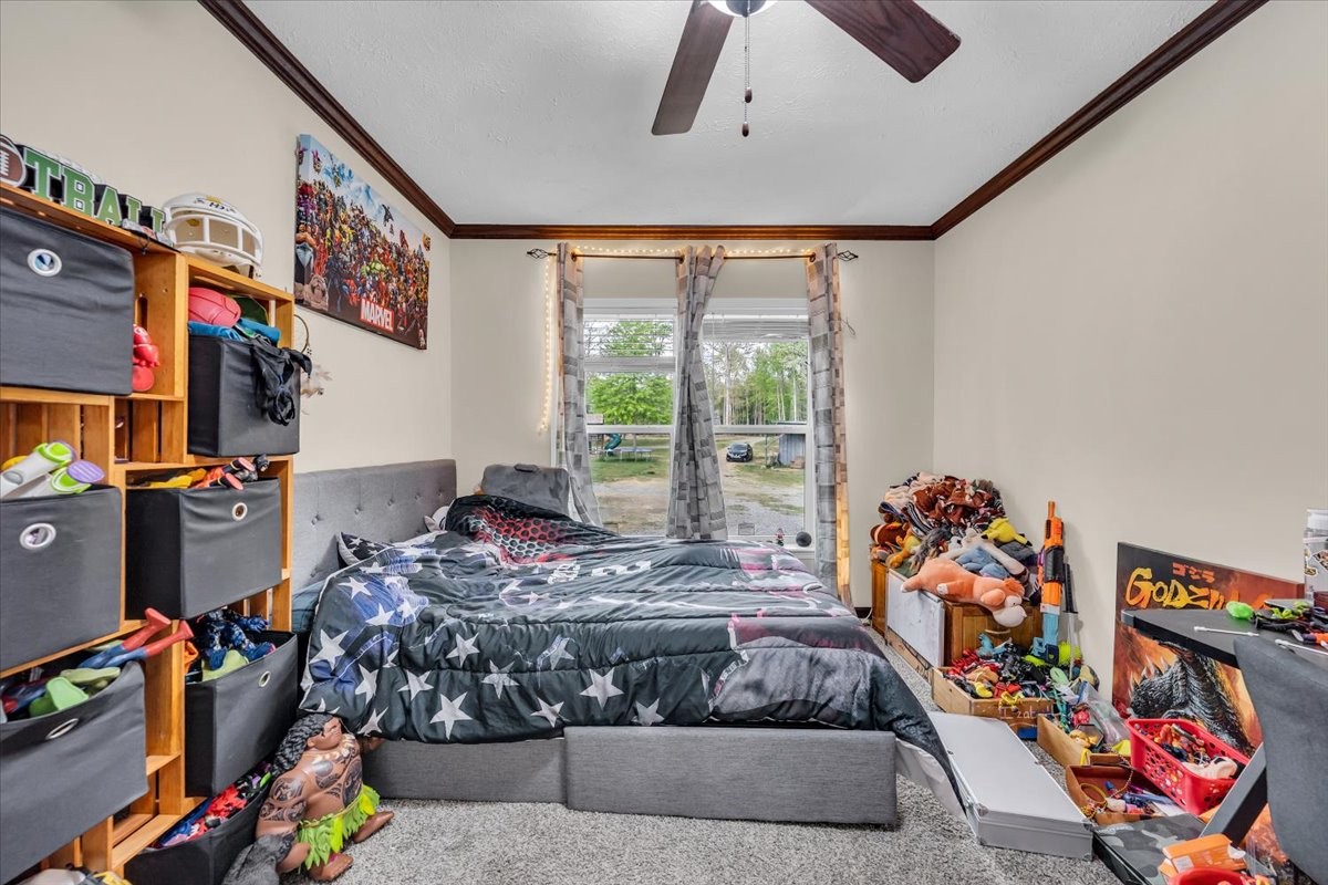 195 Roddy Springs Road Coalmont, TN 37313 - Photo 20 of 44 a bed sitting in a bedroom next to a window