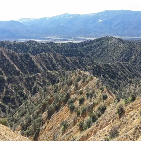 a view of a city with mountain
