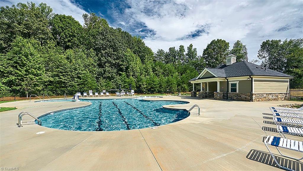 1113 Chandler Pointe Court Rural Hall, NC 27045 - Photo 27 of 28 Cabana and pool