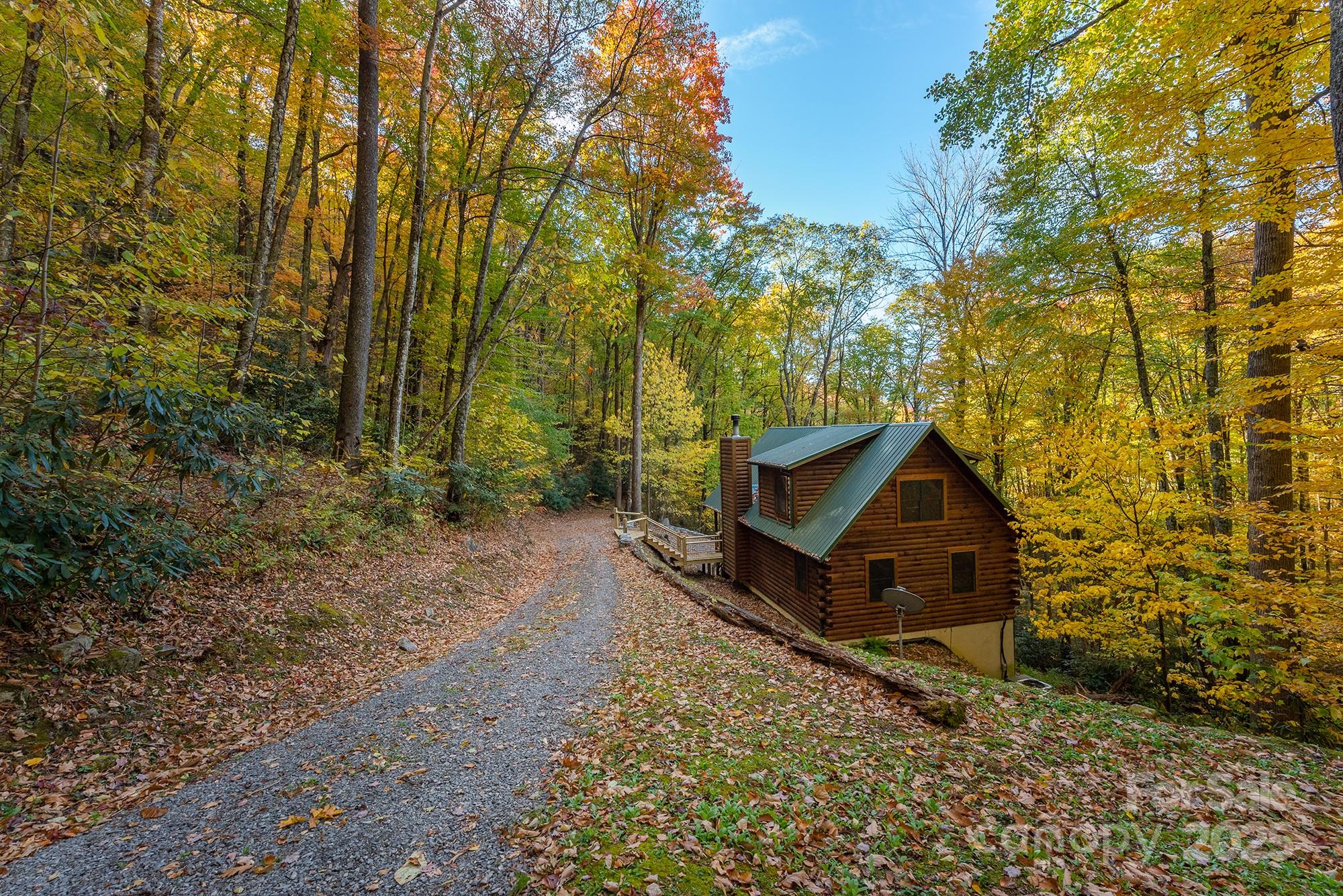 100 Candlemaker Trail Maggie Valley, NC 28751 - Photo 33 of 34 a view of backyard with green space