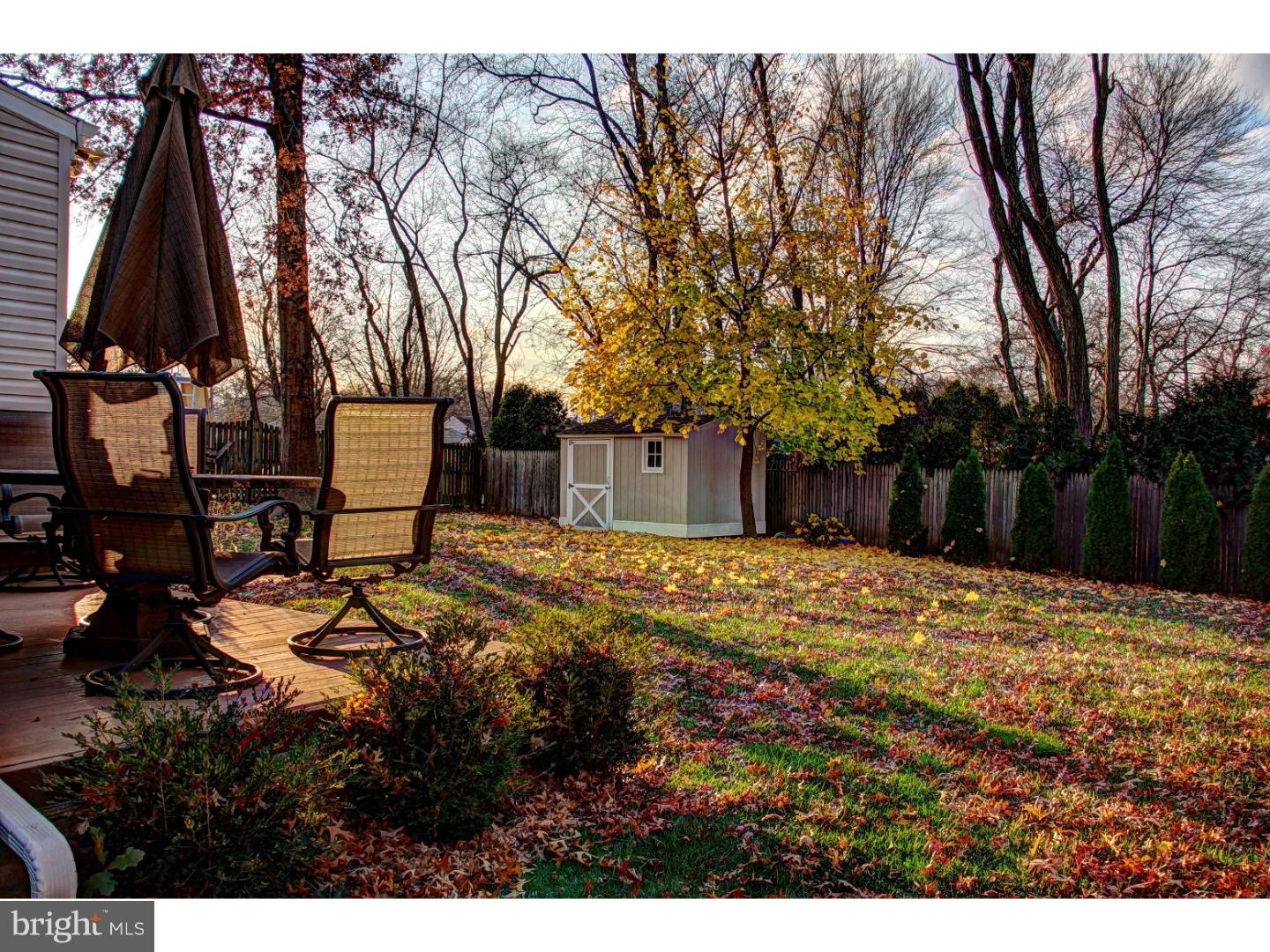 36 Miry Brook Road Hamilton, NJ 08690 - Photo 18 of 19 Back Yard