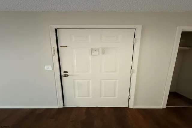 a view of front door