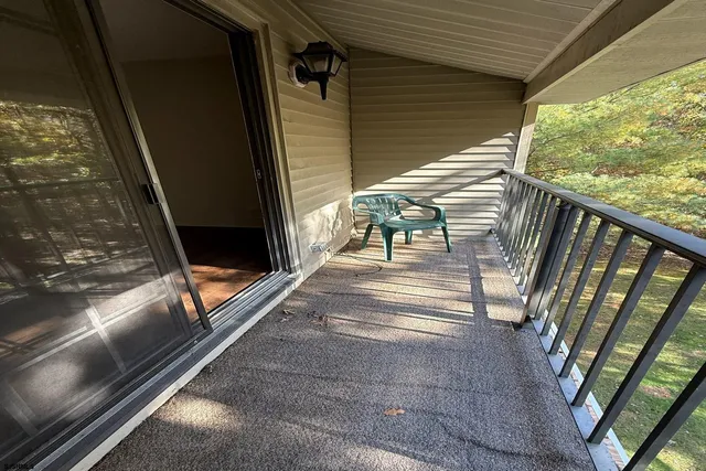a view of outdoor space with seating