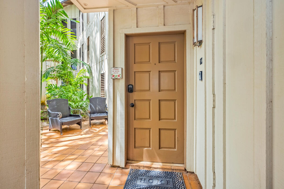 2721 Poipu Road, Unit 100 Koloa, HI 96756 - Photo 19 of 26 a view of a entryway door of the house