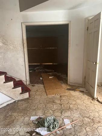 a view of a entryway door of the house