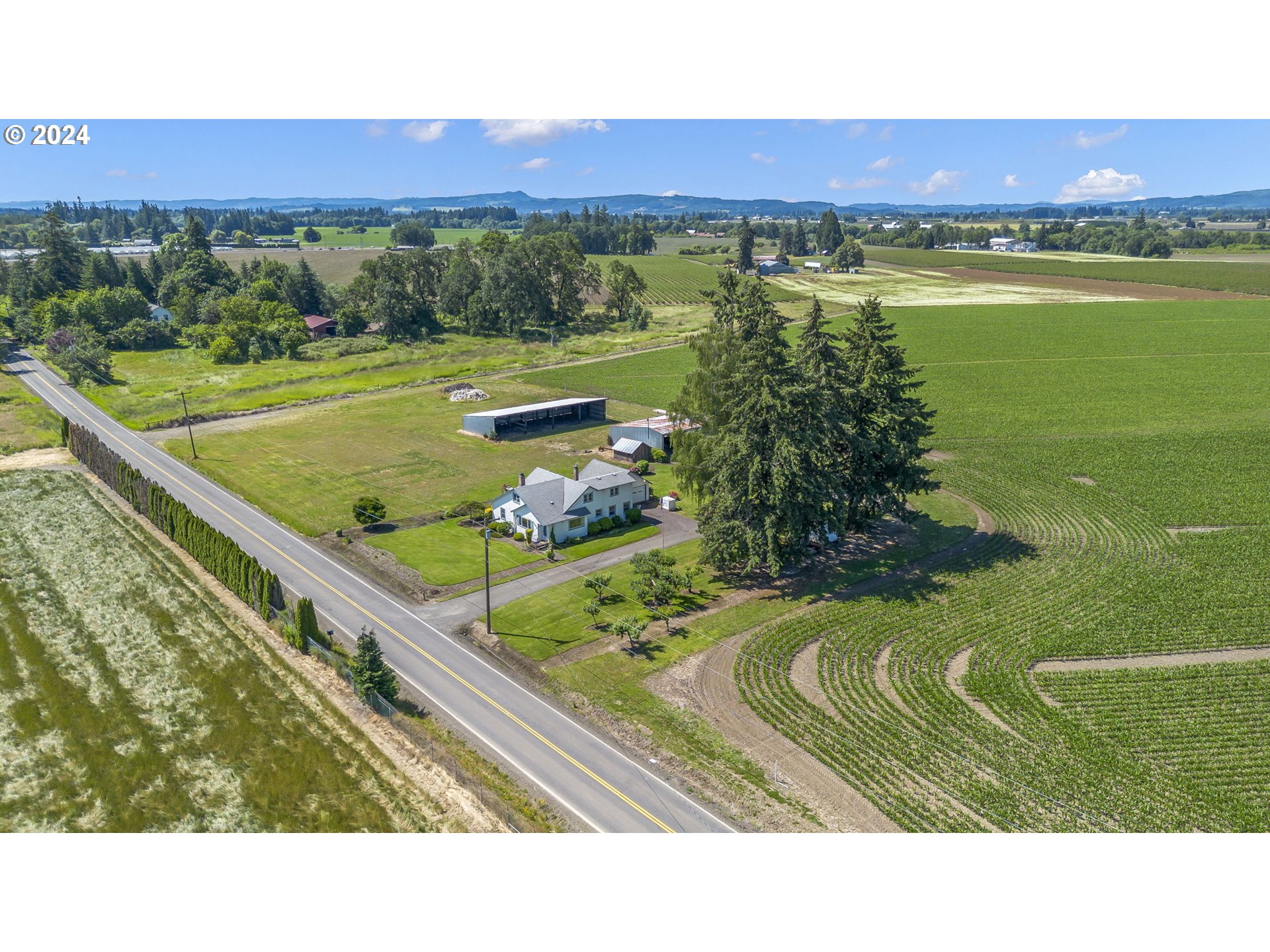 7075 Northwest Roy Road Cornelius, OR 97113 - Photo 45 of 48 a view of a pool with a yard