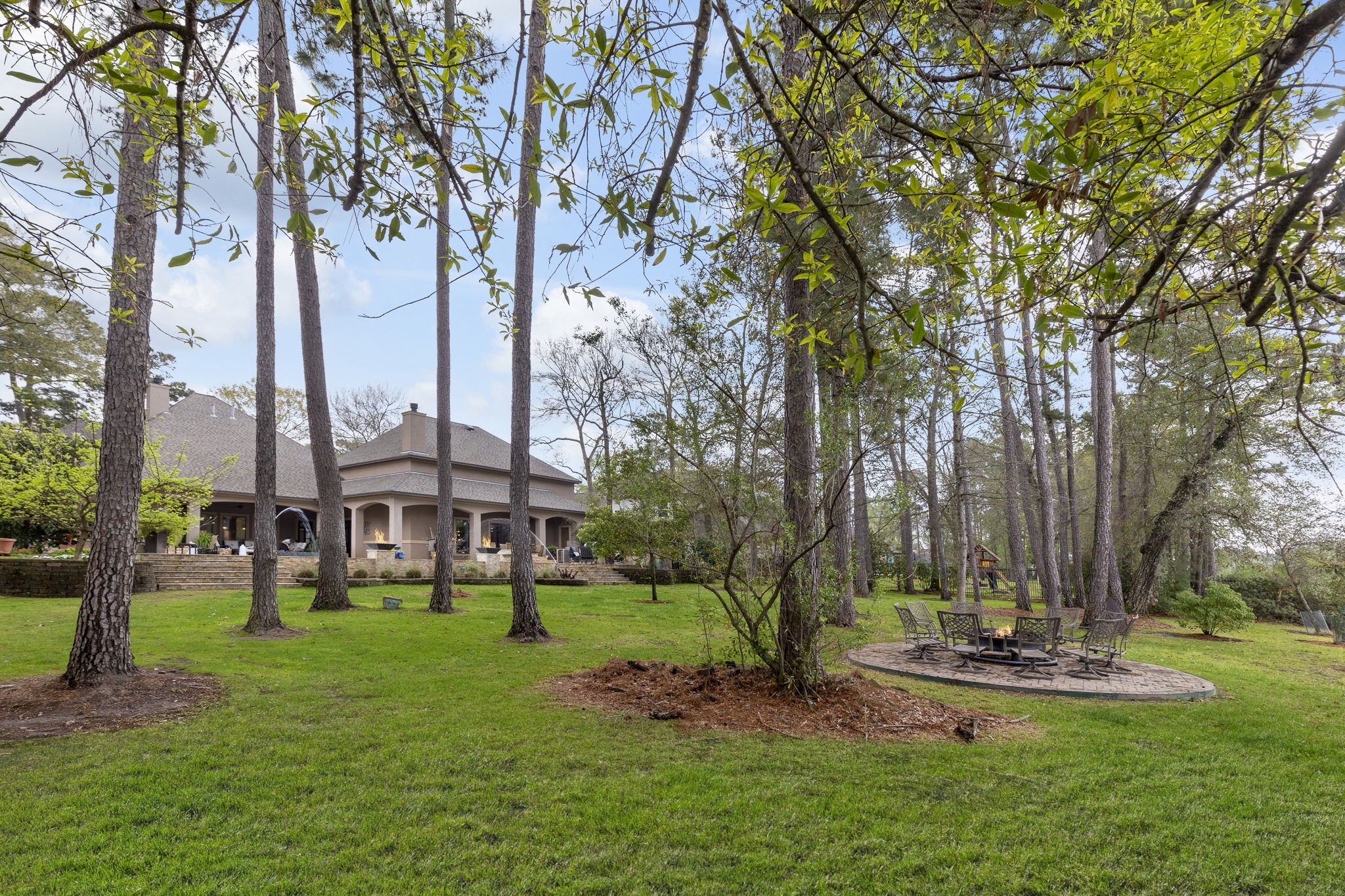28227 KAILEES Court Spring, TX 77386 - Photo 42 of 48 Expansive greenspace offers plenty of room for a playset, trampoline, or simply enjoying the open yard.