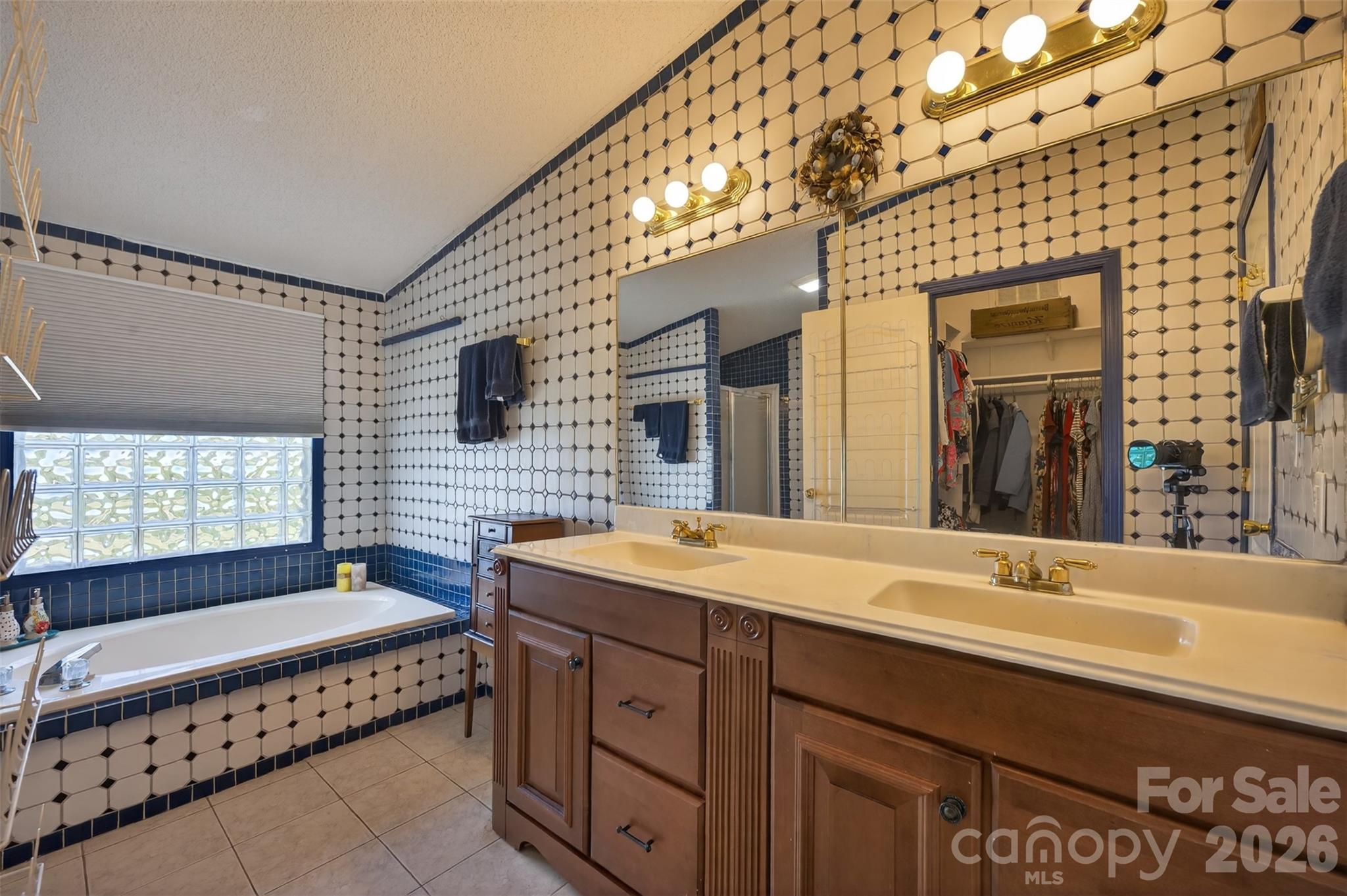 4352 Anderson Mountain Road Maiden, NC 28650 - Photo 20 of 42 a bathroom with a sink and a mirror