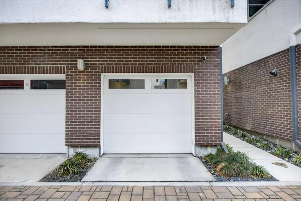 a view of a door of the house
