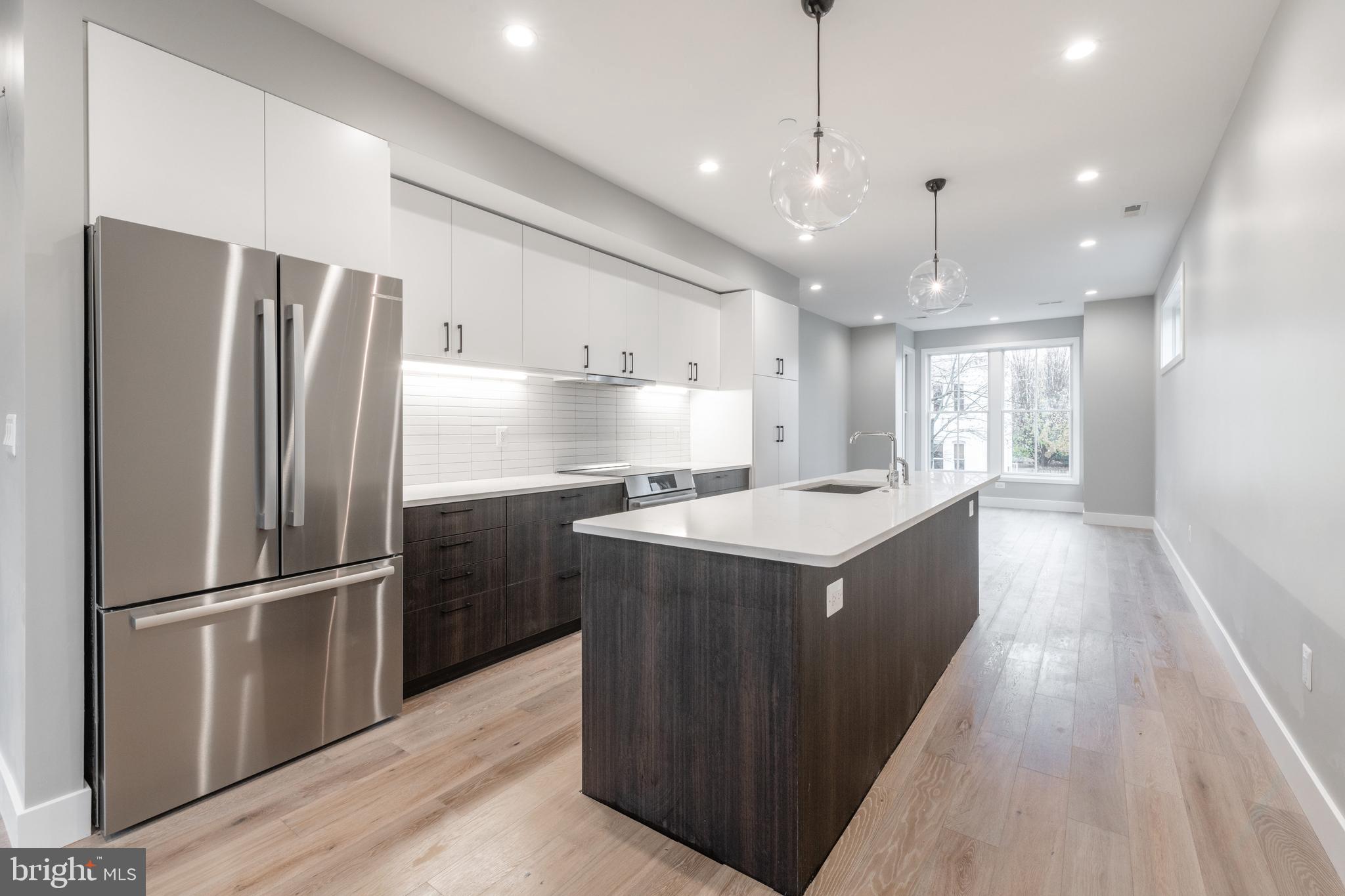 1737 10th Street Northwest, Unit B Washington, DC 20001 - Photo 4 of 21 Kitchen Facing Dining Room