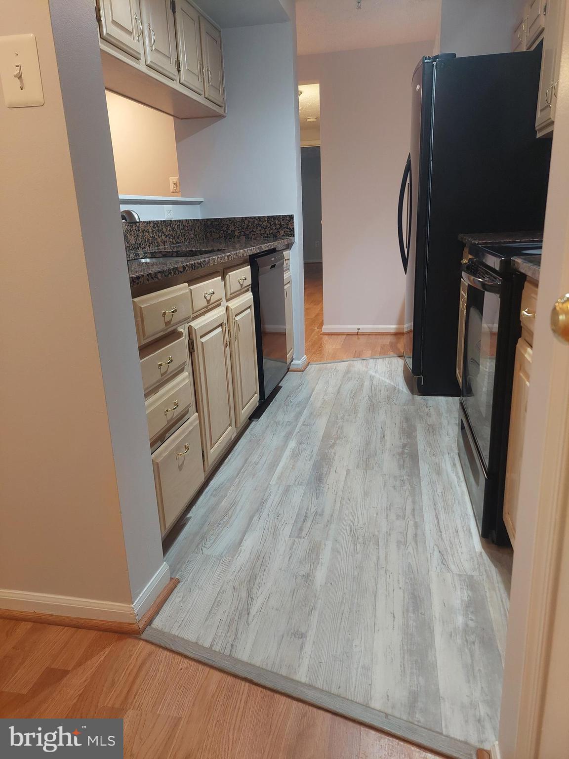 13107 Briarcliff Terrace, Unit 2203 Germantown, MD 20874 - Photo 8 of 53 a kitchen with wooden floors and a stove