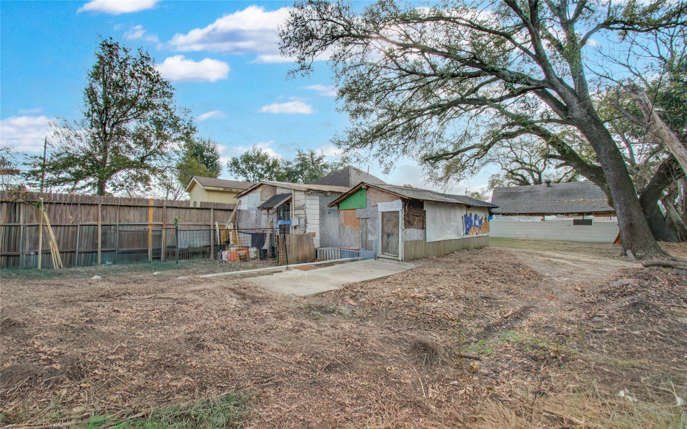 10038 Bamboo Road Houston, TX 77041 - Photo 35 of 36 a view of a house with a yard