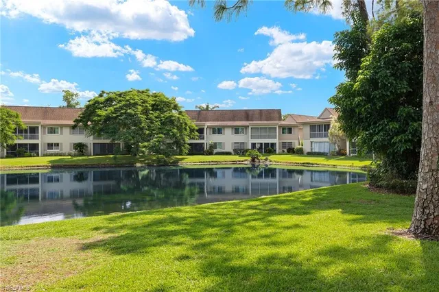 a view of swimming pool with a yard