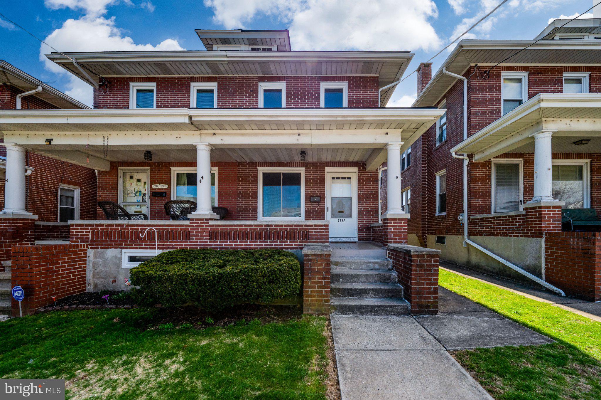 1336 Fern Avenue Reading, PA 19607 - Photo 2 of 21 Charming brick home with inviting porch.