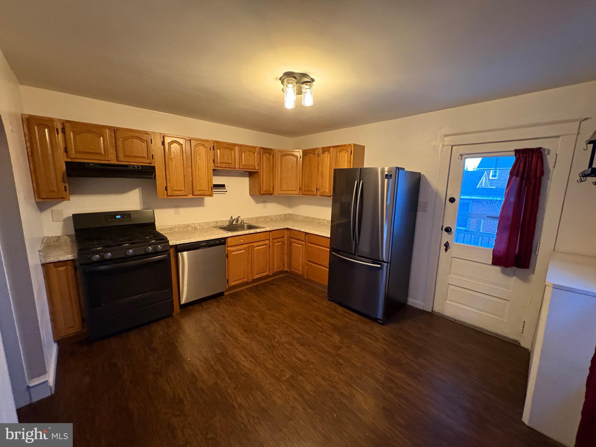 1336 Fern Avenue Reading, PA 19607 - Photo 6 of 13 Modern kitchen with warm wood tones.