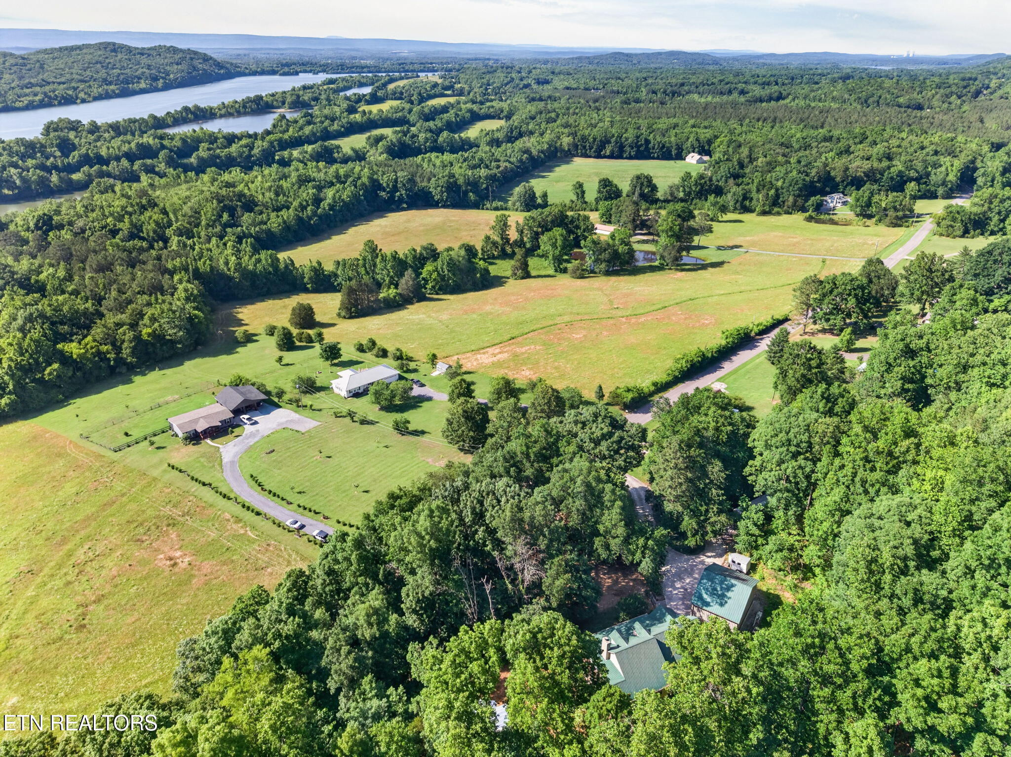 511 Lower River Road Decatur, TN 37322 - Photo 13 of 51 Aerial View w/River view
