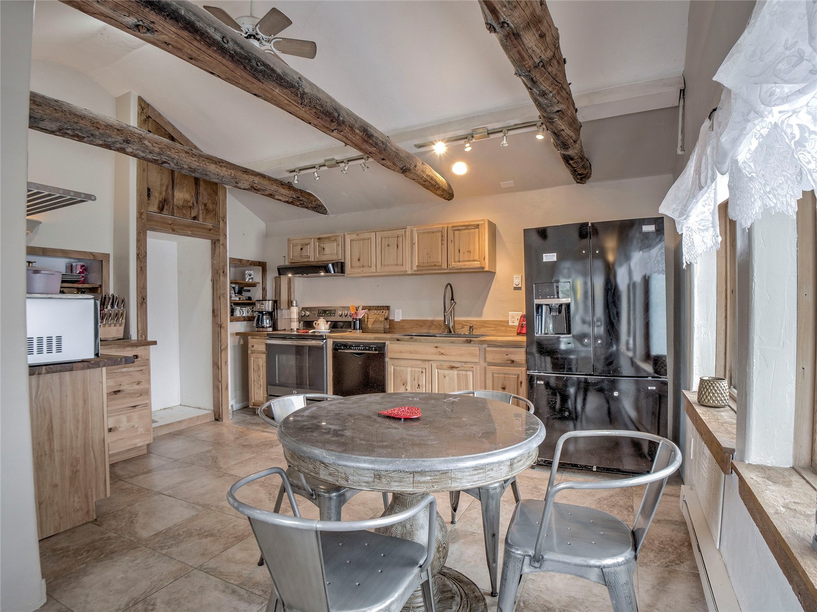 46 Singleton Road Alma, CO 80420 - Photo 8 of 50 a kitchen with a table and chairs