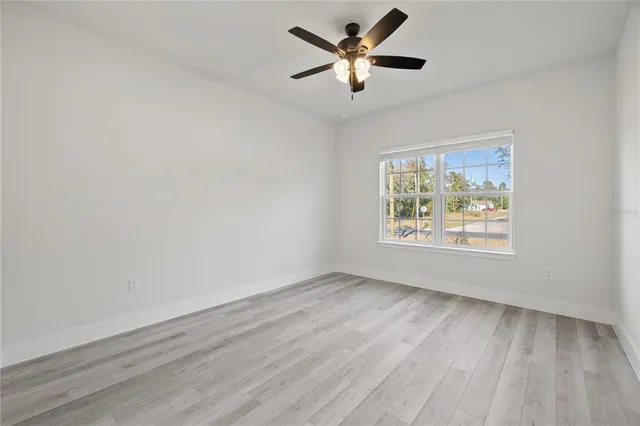 wooden floor in an empty room