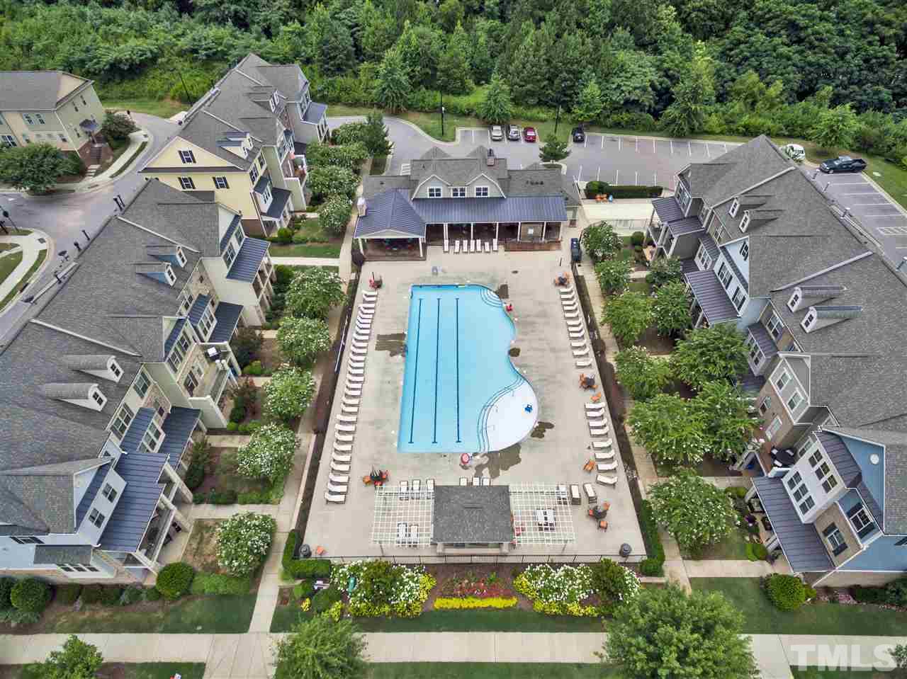 1412 Crafton Way Raleigh, NC 27607 - Photo 25 of 25 an aerial view of a