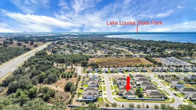 an aerial view of city