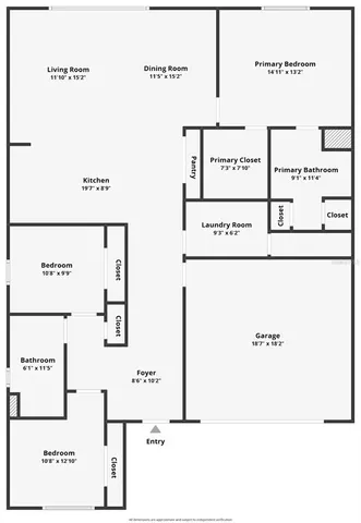 a view of livingroom with furniture