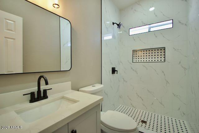 1470 South Bowman Road Apache Junction, AZ 85119 - Photo 12 of 56 a bathroom with a sink a toilet and shower