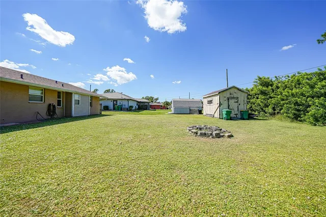 a view of a room with painted walls