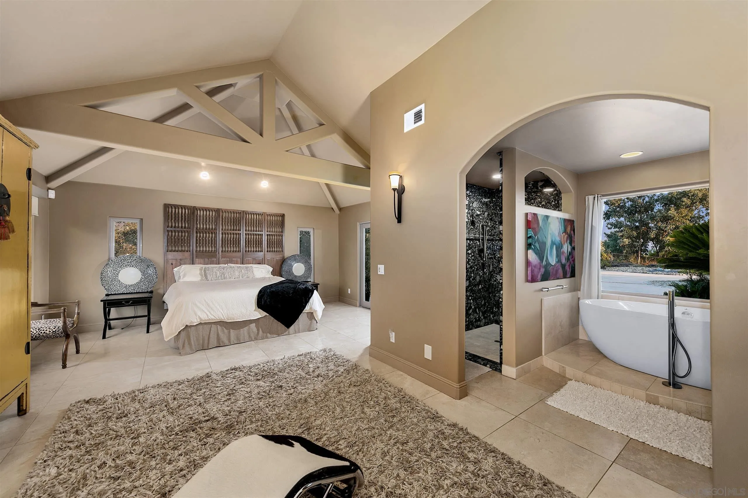 3480 Hidden Trail Drive Jamul, CA 91935 - Photo 22 of 38 a living room with furniture and a large window