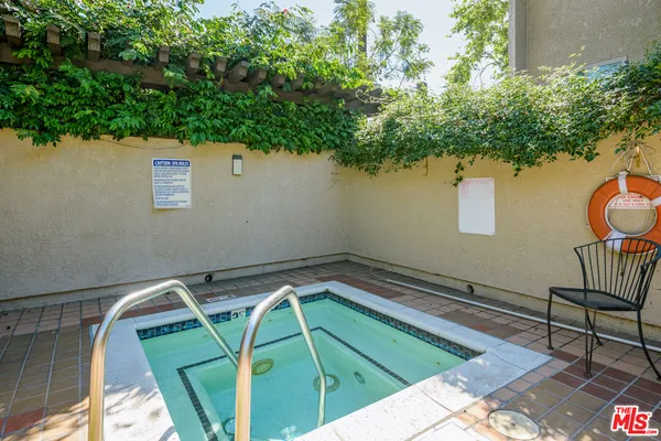 a view of small pool