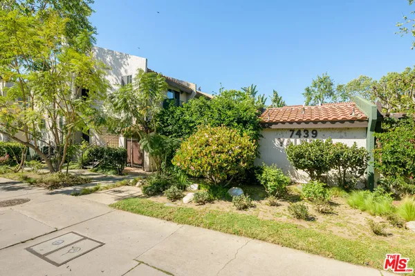 a view of a garden with pathway
