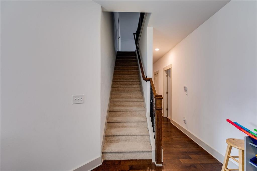 245 Crestbrook Lane Dallas, GA 30157 - Photo 36 of 47 a view of entryway and gallery with wooden floor
