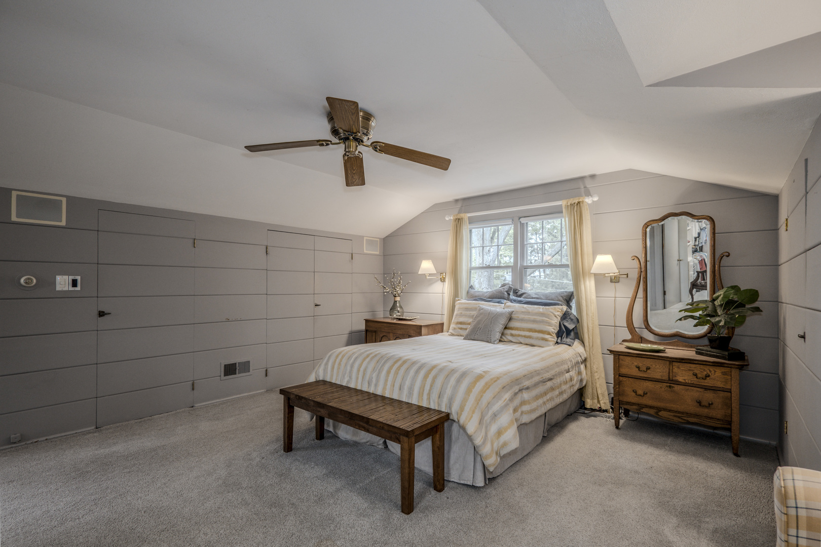 1530 Kaneville Road Geneva, IL 60134 - Photo 27 of 60 a bedroom with a bed a dresser and next to a window