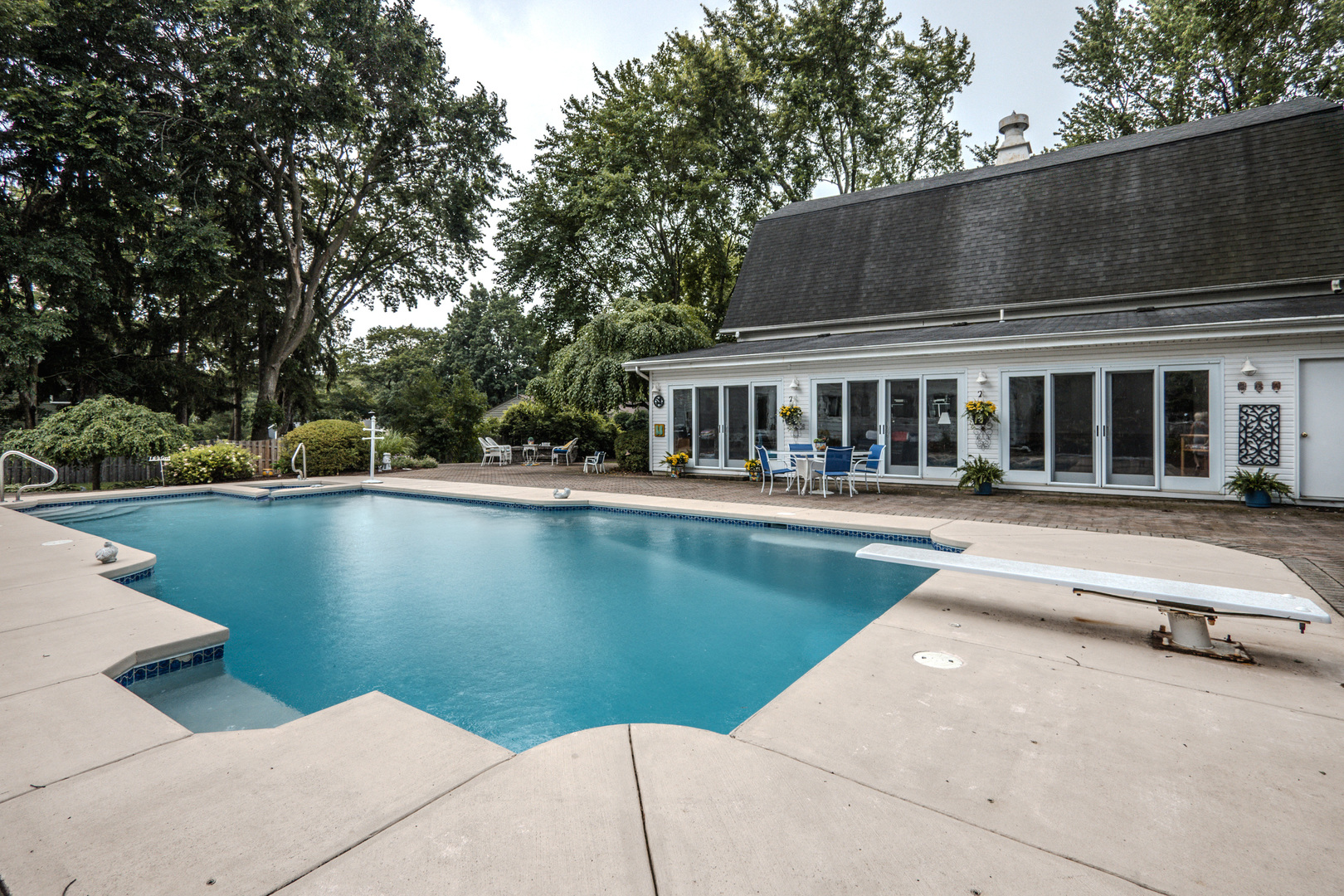 1530 Kaneville Road Geneva, IL 60134 - Photo 38 of 60 a view of a house with a swimming pool