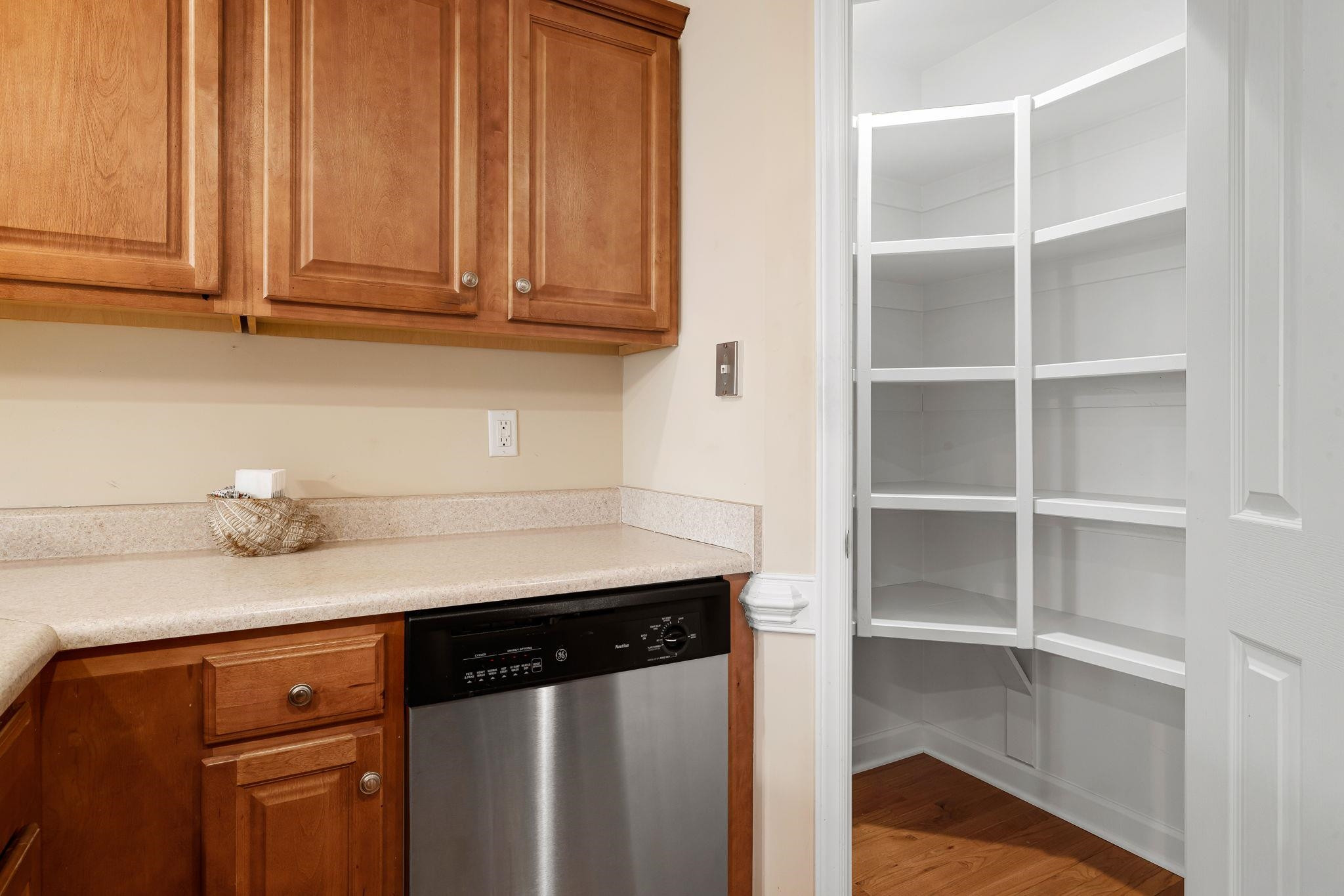20 Crestline Drive Selma, NC 27576 - Photo 20 of 40 a kitchen with stainless steel appliances a cabinets and a counter top space